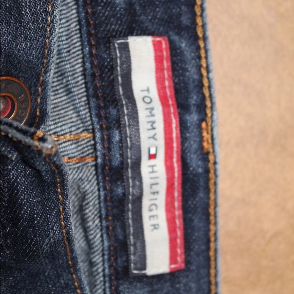 Distressed jeans